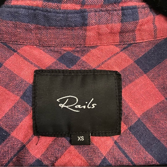 Rails Plaid Oversized Flannel - Picture 2 of 3